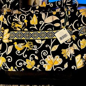 Vera Bradley Stephanie purse - Yellow bird pattern. NWT